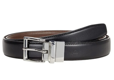 Polo Ralph Lauren Black /Brown Reversible Leather Belt  display picture 1