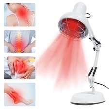 Infrared Lamp Near Infrared Red Light Therapy Heat Lamp with Stand for Relief