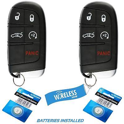 2 Car Key Fob Keyless Entry Smart Remote For 2014 2015 2016 Dodge Dart 