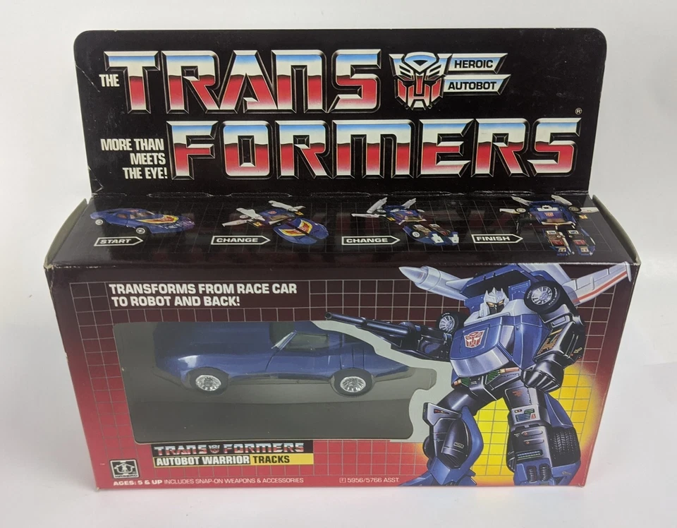 1985 Hasbro Transformers G1 Autobot Tracks Action Figure Sealed MIB Unused - Image 2 of 4