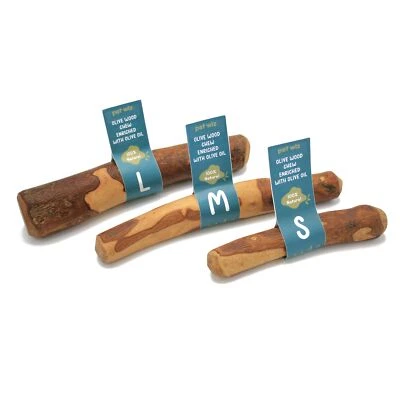 PET WIZ Olive Wood Chew - Enriched with Olive Oil