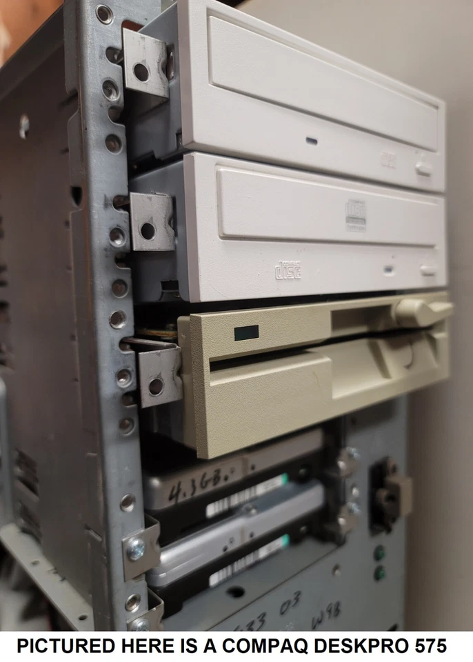 COMPAQ DESKPRO-PROLINEA-PROSIGNIA DRIVE RAILS COMPAQ STYLE 5 1/4" 3 SETS NEW USA - Image 4 of 4