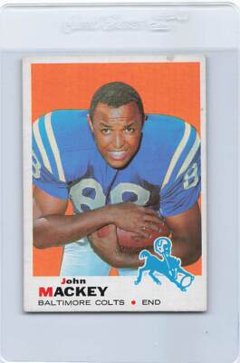 1969 Topps #207 John Mackey Colts EX/MT *DA-D49