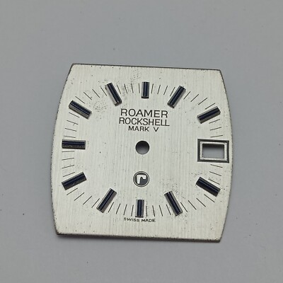 Roamer Rockshell Mark V 1975 Watch Dial For Parts