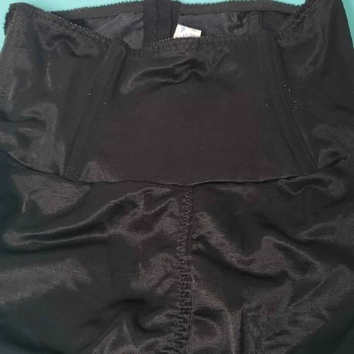 Vtg Warner's Corset Top Black Lace Panties Sz Med - Picture 6 of 9