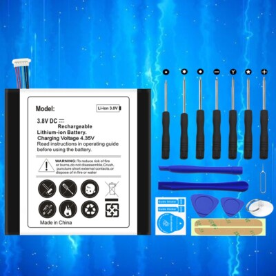 Long Lasting Long Lifespan 4100mAh Battery +Screwdriver Tool For LG G Pad 7 V400