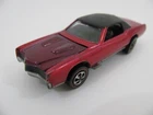 Vintage 1968 Mattel Hot Wheels Redline Red Custom Eldorado EX