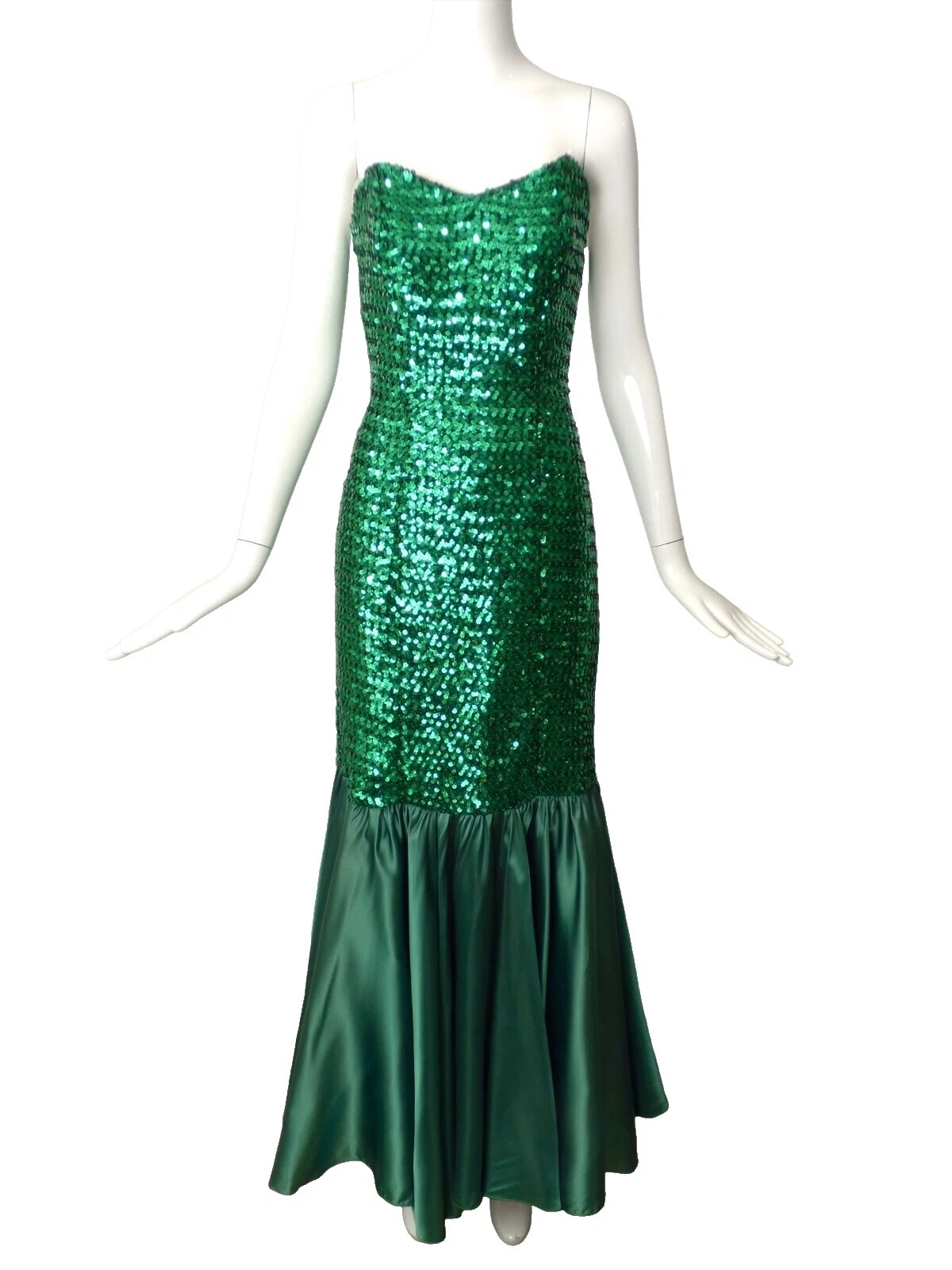 Sequin Ball Gown 1970s Vintage Dresses for Women