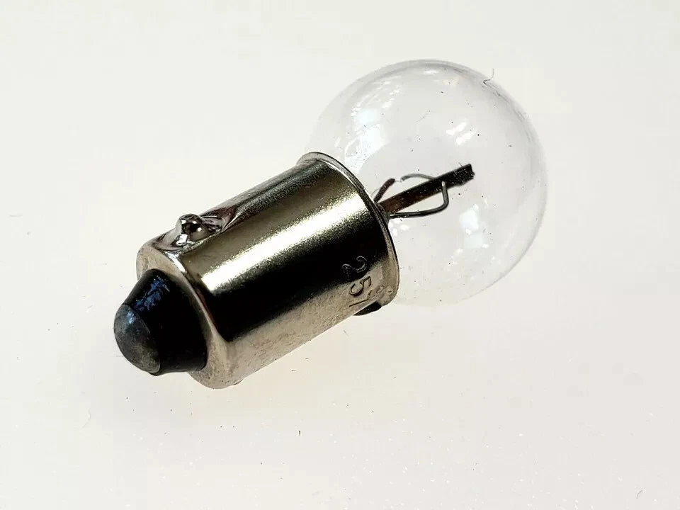 Bombilla 257 lámpara transparente intermitente base de contacto único para Chrysler 10 piezas A27 Foto 2 de 4