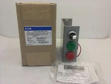 EATON M22GK36APD COVER CONTROL KIT HAND-OFF-AUTO W/RED-GREEN PILOT LIGHTS NIB