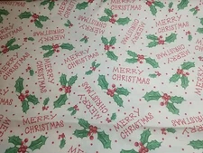 2 Yards Signature Classics By Oakhurst Textiles  Christmas