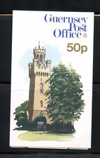 J718 Guernsey 1984 definitives BOOKLET MNH