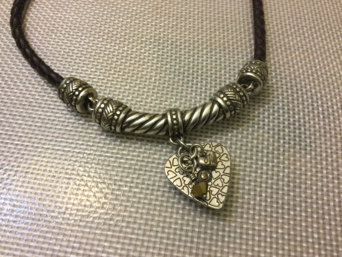 Vintage brighton heart necklace deals