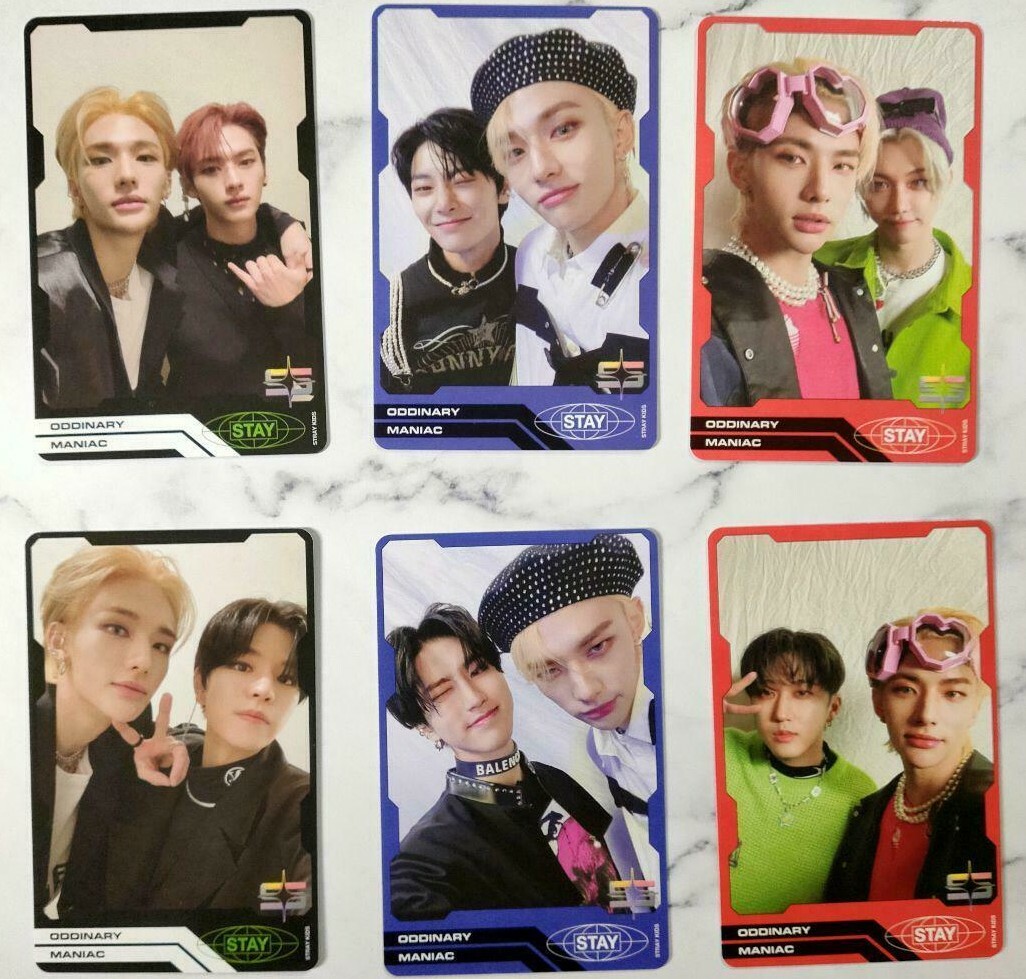 【新品・未使用】STRAY KIDS ODDINARY PHOTOCARD 8枚 Stray Kids Photo card ODDINARY StrayKids Official Photocard
