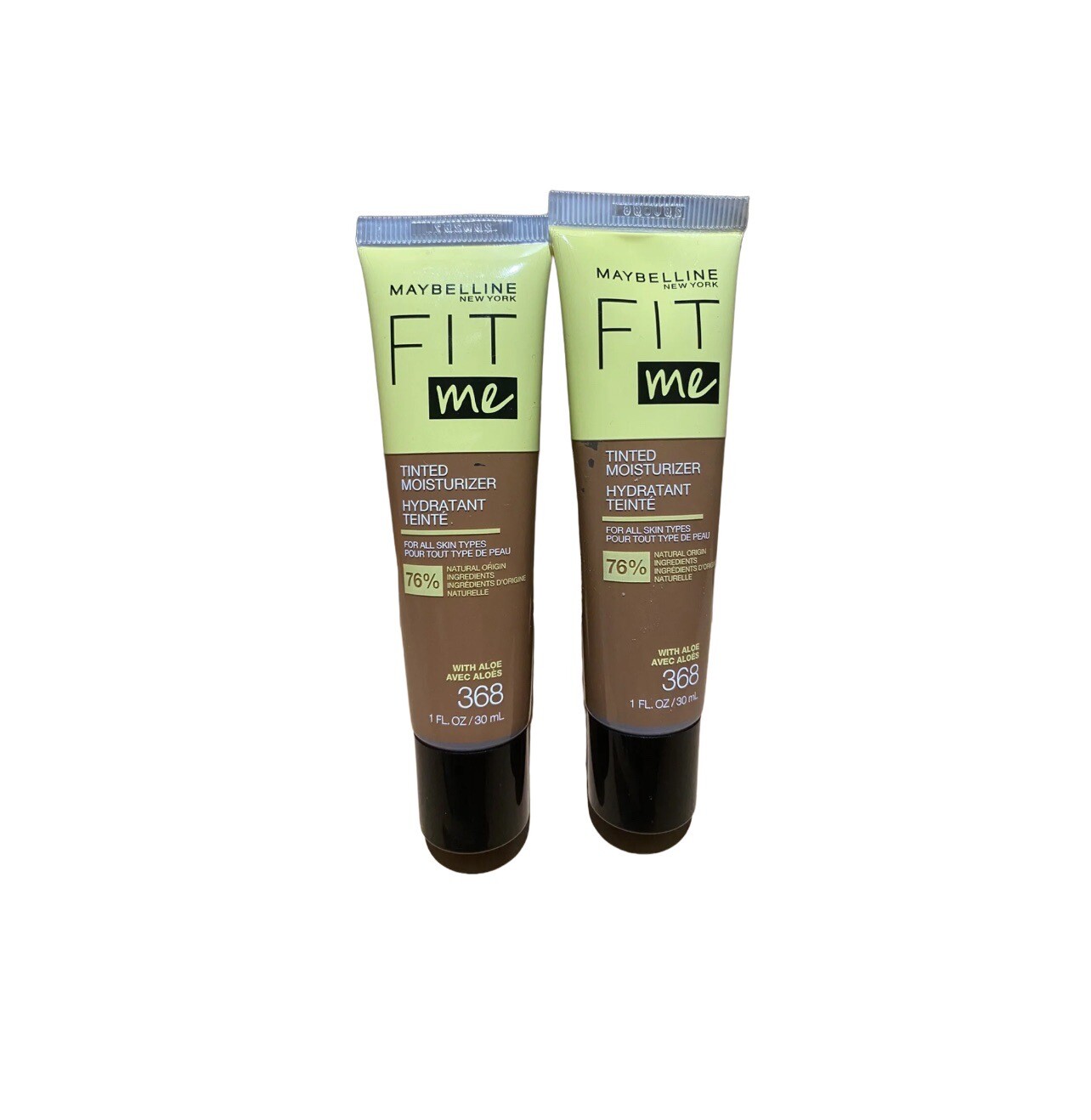Maybelline Fit Me Tinted Moisturizer 2 Pack 1oz Shade 368 For All Skin Types