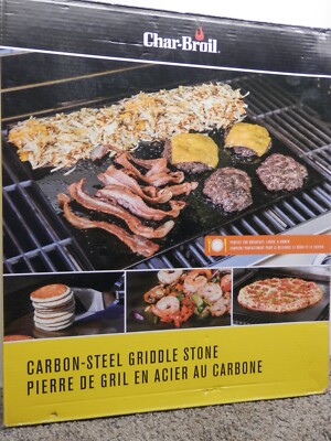 Char-Broil Carbon-steel Griddle Stone Gray 15 IN X 18 IN