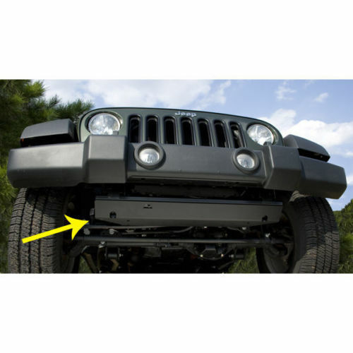 Rugged Ridge Front Bumper Skid Plate Fits Jeep Wrangler Jk 2007 To 2018