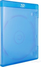 Replacement Empty Single Blu-ray Cases W/ Custom Cover - Q/R No Discs