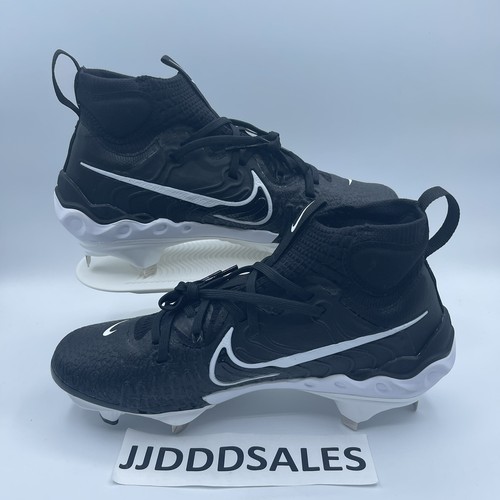 Nike Alpha Huarache NXT Black White Baseball Cleats DJ6517-001 Men’s Sz 8.5 New - Picture 2 of 9