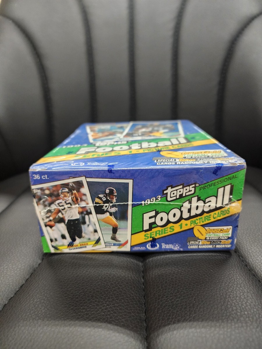 1993 Topps Football Series 1 Factory Sealed Box 36 Packs Emmitt