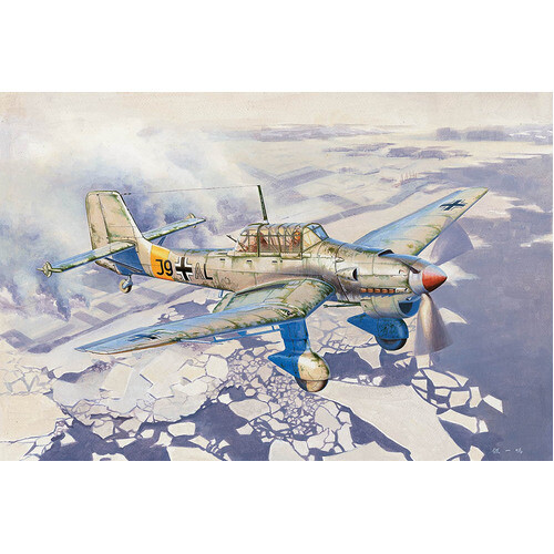 Trumpeter 1/24 Junkers Ju-87B-2/U4 Stuka Plastic Model Kit - Picture 1 of 1