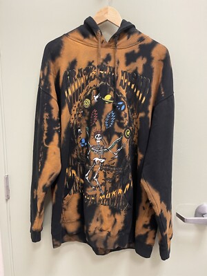 NWT Chinatown Market x Grateful Dead Bleach Dyed Sweater Hoodie Men’s Size  XXL