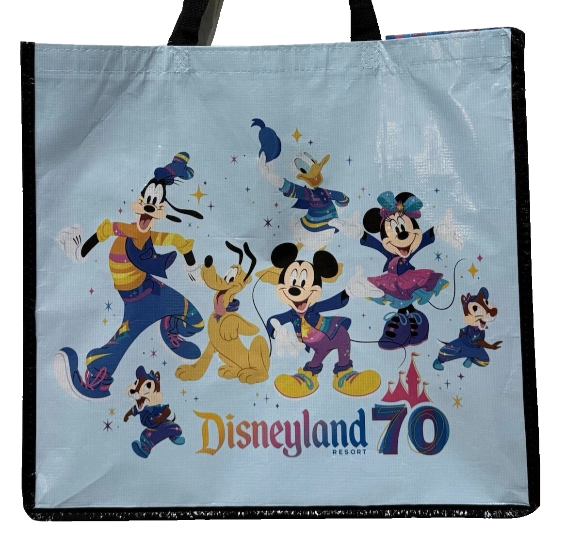 Disneyland 70th Anniversary Tote Bags S/M/L Set (3 Bags) +