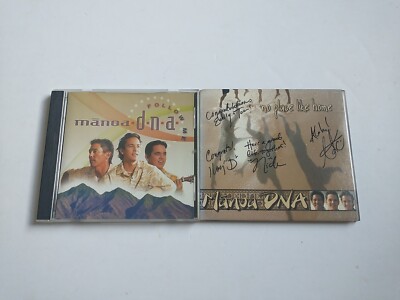 Manoa DNA - Follow Me ( Hawaiian 2006) 2 CD BUNDLE! LOT! UNVERIFIED SIGNATURES*