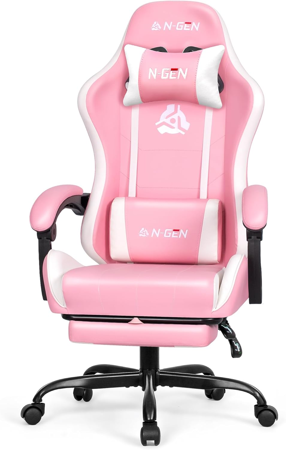 Ergonomic High Back Gaming Chair with Adjustable Footrest for Office & Computer Use  -image