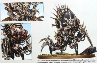 40K Venomcrawler Chaos Space Marines Warhammer Warpforged Venom
