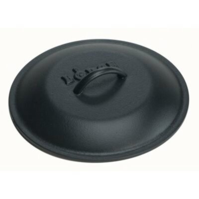 Lodge Logic Cast Iron Lid, 8.25 Inch for Kettle Size 5