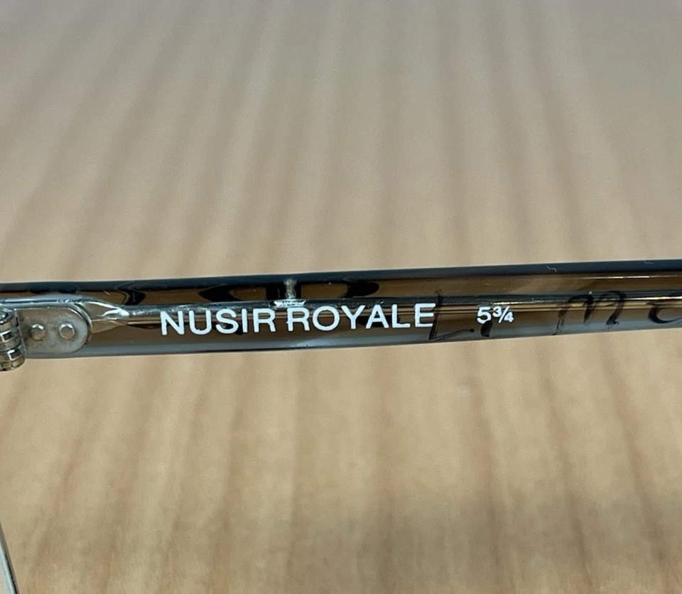 Старинные редкие винтажные серые очки кошачий глаз Shuron 394 Nusir Royale 5 3/4 США - Изображение 3 из 4