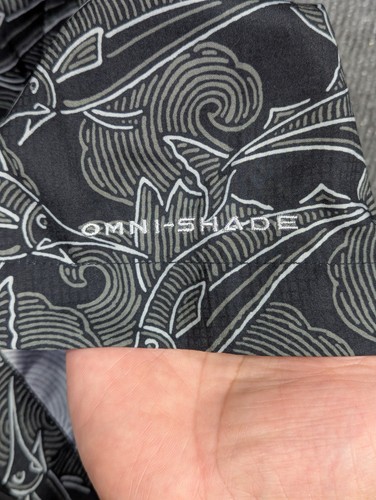 Columbia PFG Super Tamiami Shirt Mens Large Omni Shade Vented Fishing Marlin - Picture 4 of 14