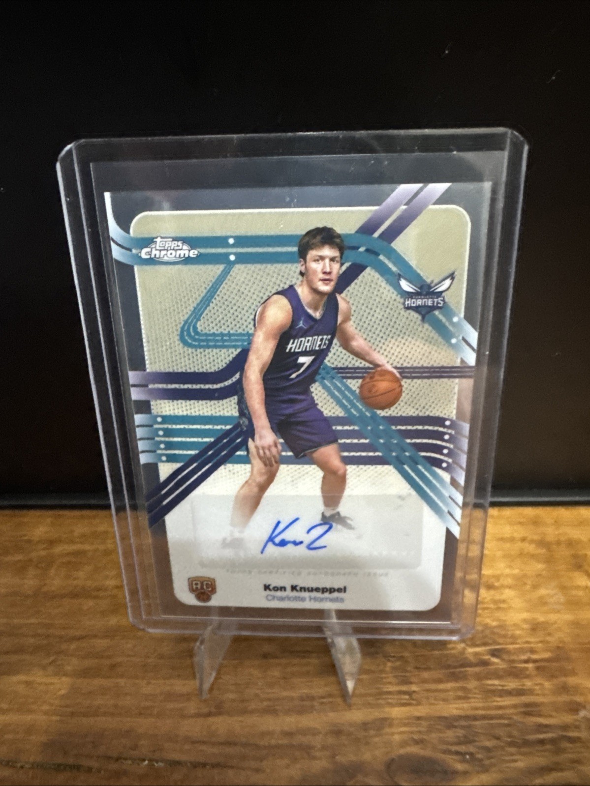 2025-26 Topps Chrome Kon Knueppel RC Rookie Next Stop Auto