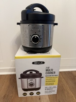 Bella 2 QT Pressure Cooker in Box Barely Used