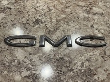 1960 - 1965 Gmc Truck Chrome Grill Letters Emblems