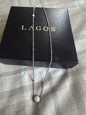 Lagos Pearl Necklace 18" Caviar Collection