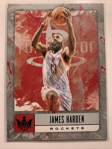 James Harden 2018-19 Court Kings Card #65 BLUE /SILVER PARALLEL SSP ROCKETS /25