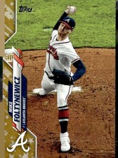 2020 Topps #425 Mike Foltynewicz Gold Star