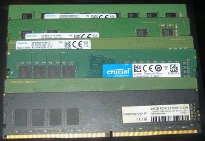 PC DDR4 brand memory 4 8 16 32 GB RAM 288-pin PC4 2133P 2400T 2666V 3200AA