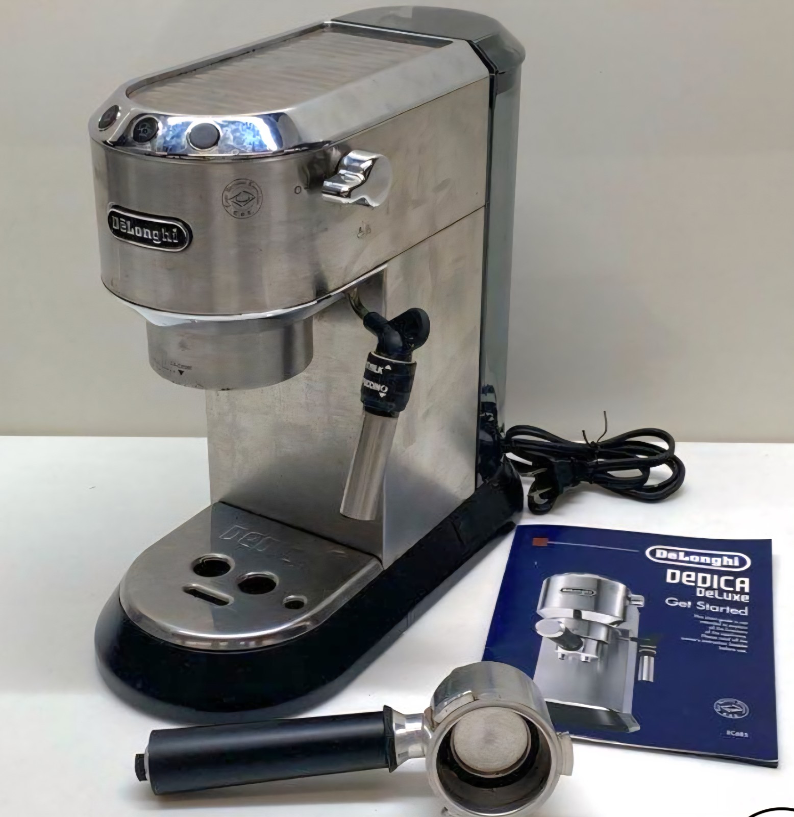 DeLonghi America EC685M Dedica Deluxe Espresso Maker, Silver