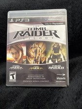 Square Enix The Tomb Raider Trilogy Sony PlayStation 3 PS3 NTSC-U/C T Manual CIB