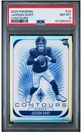 2025 Panini Phoenix - Contours Jaxson Dart Rookie #24 (RC) PSA 8
