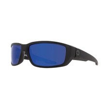 SPY Dirty Mo MT Black Polarized Sunglasses Blue Lens Category 3 UV