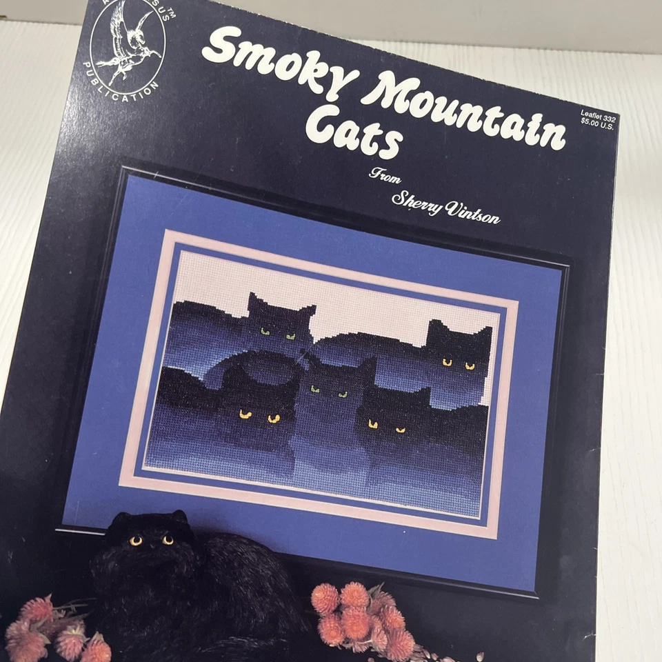 Pegasus Publication Counted Cross Stitch Pattern SMOKY MOUNTAIN CATS - Image 4 of 4