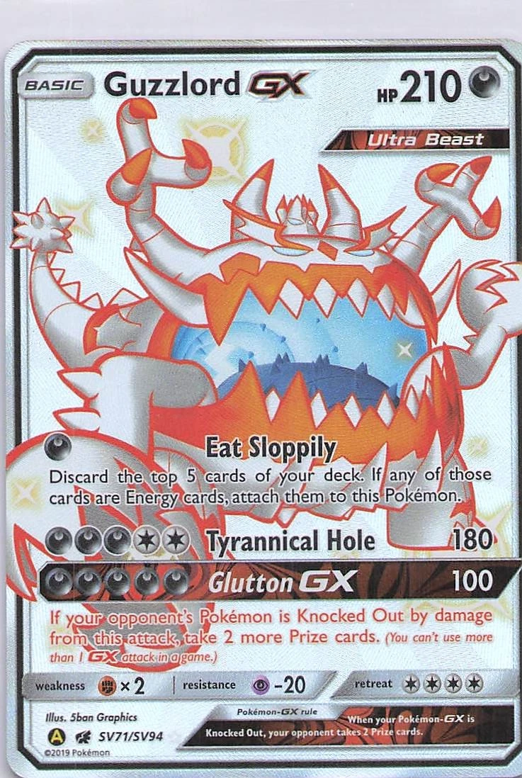 Guzzlord GX Pokémon TCG Cards for sale | eBay