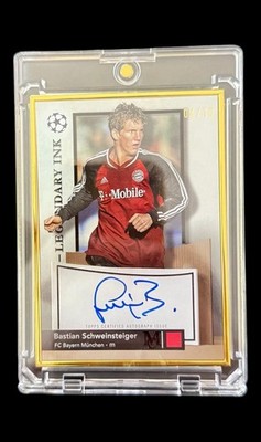2024/25 Topps Museum UCC Bastian Schweinsteiger /10 On Card Auto Legendary Ink