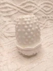 Vintage Fenton White Milk Glass Hobnail Fairy Lamp