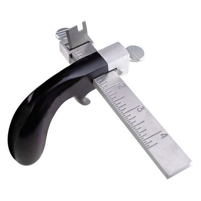 Leather Craft Draw Gauge Cutter Tool Strap Belt Cutting Tool w/ 3 Cut Parts