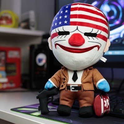 PAYDAY Plush DALLAS Plüschfigur 27 cm XL Figur Nathan Steele super plush